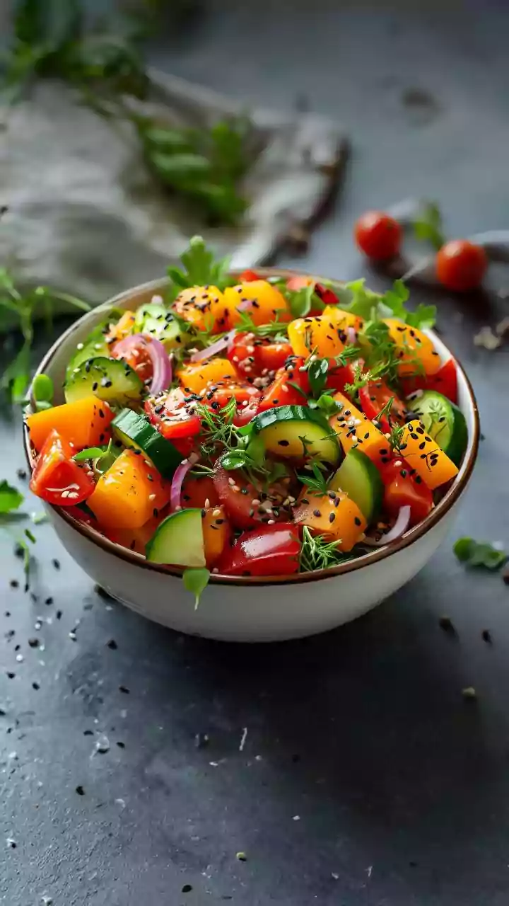 Boost Digestion: Sprouted Salad for a Healthier You