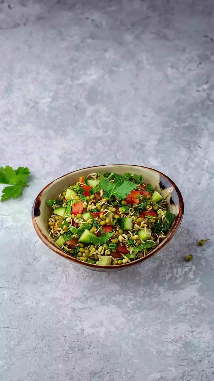 Pack Pure Plant Nutrients Using Tasty Homemade Sprouted Gram Chaat