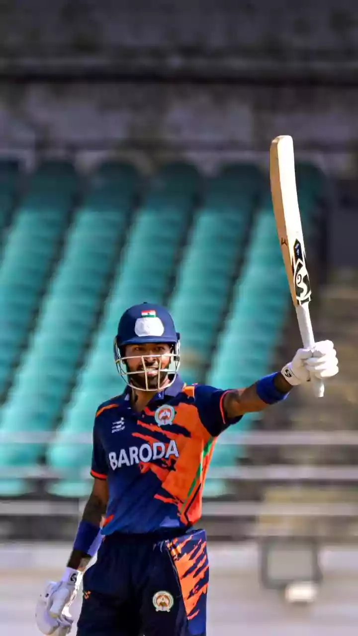 Hardik Pandya Bats With A Strike Rate Of 241.94 In Vijay Hazare Trophy, Slams 9 Sixes To Score...