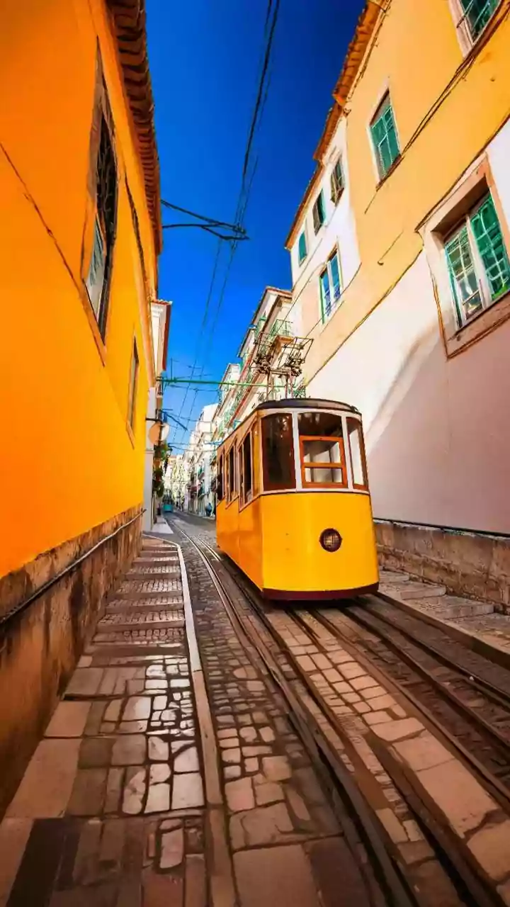 Exploring Lisbon's iconic yellow trams