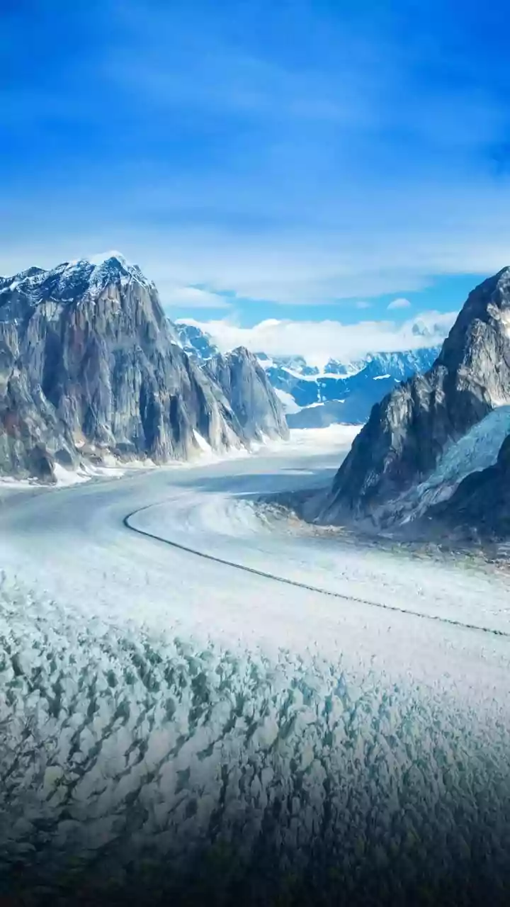 Glaciers' Seasonal Dance: Speeding Up and Slowing Down