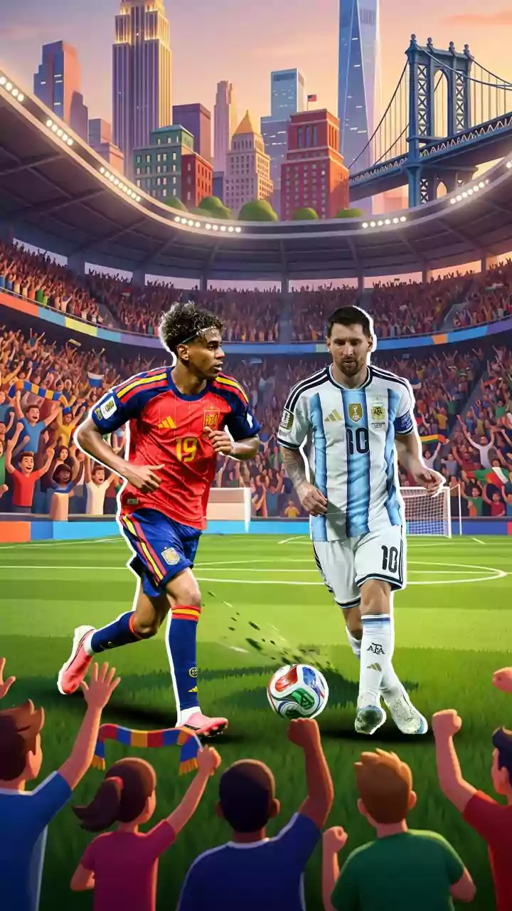Lamine Yamal Ungkap Kata-Kata Lionel Messi saat Memeluknya seusai Final Piala Dunia 2026