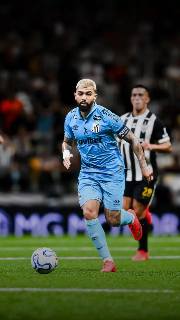 Gabigol rebate provocação do Atlético-MG: "Só pode..."
