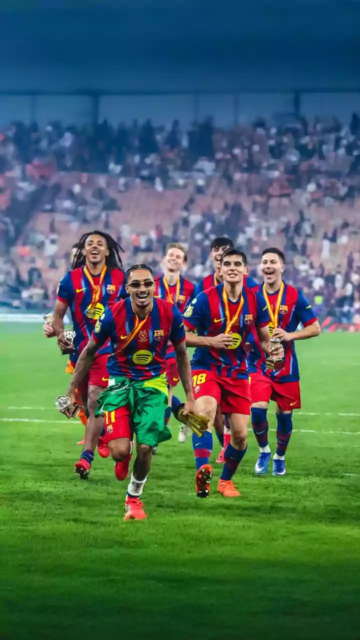 Watch: Raphinha shines in El Clasico as Barcelona lift Spanish Super Cup