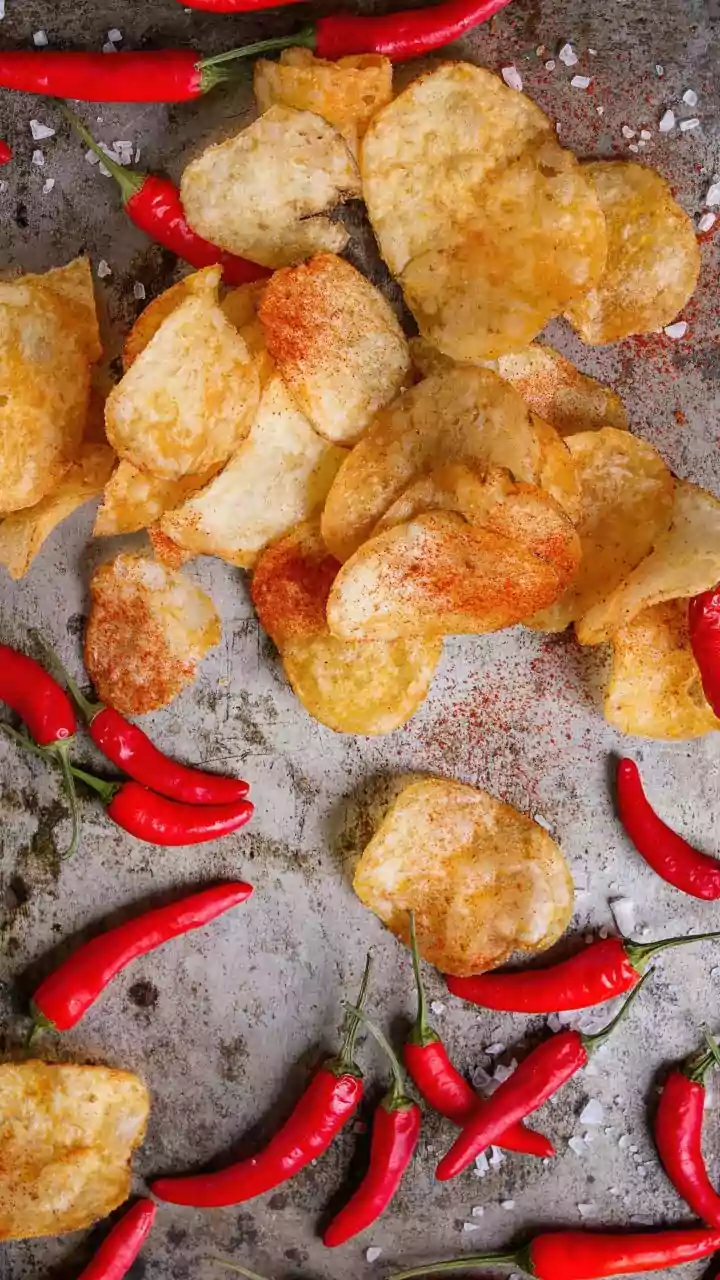 Guilt-Free Snack Swaps Roasted Makhana And Spiced Chickpeas Beat Unhealthy Potato Chips