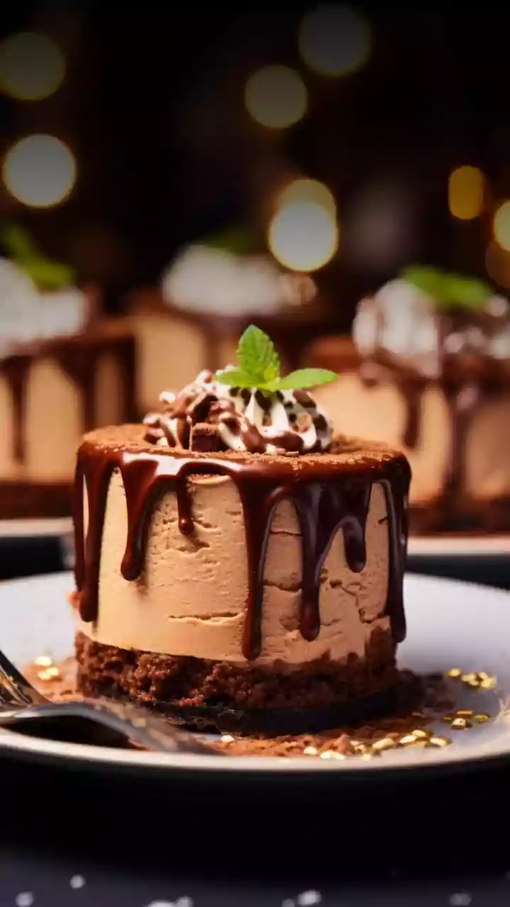 White Chocolate Black Diamond Truffle Mousse Is Viral