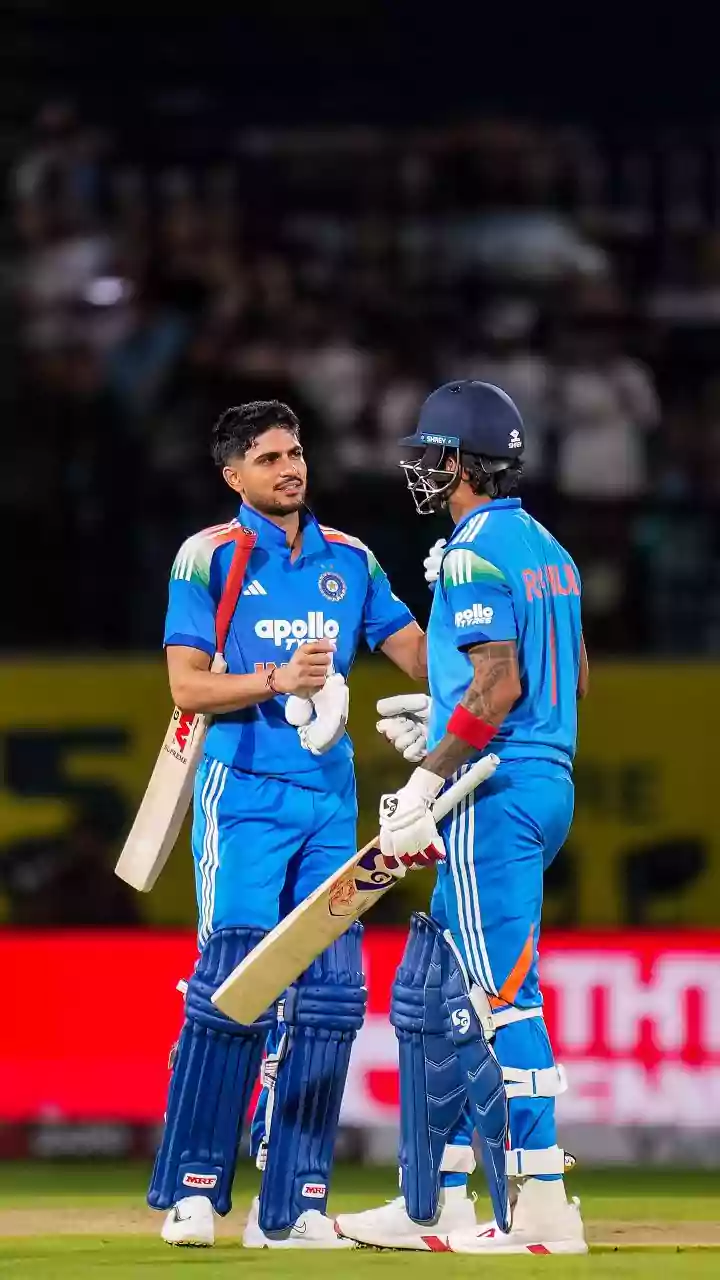 'It's not about personal milestones' - Sunil Gavaskar on KL Rahul's acceleration in 1st ODI vs AFG when Shubman Gill was approaching a century