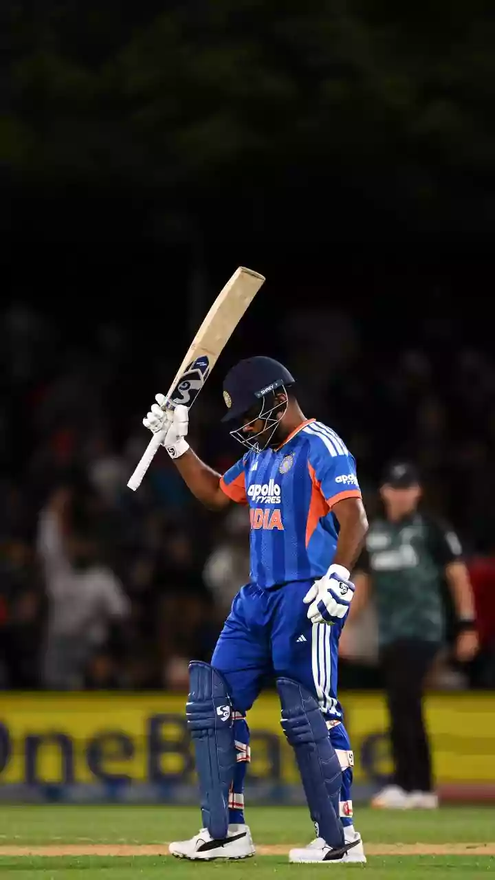 Sanju Samson scores an explosive fifty to help India beat New Zealand in 1st T20I in Christchurch, helping them pull off a record chase
