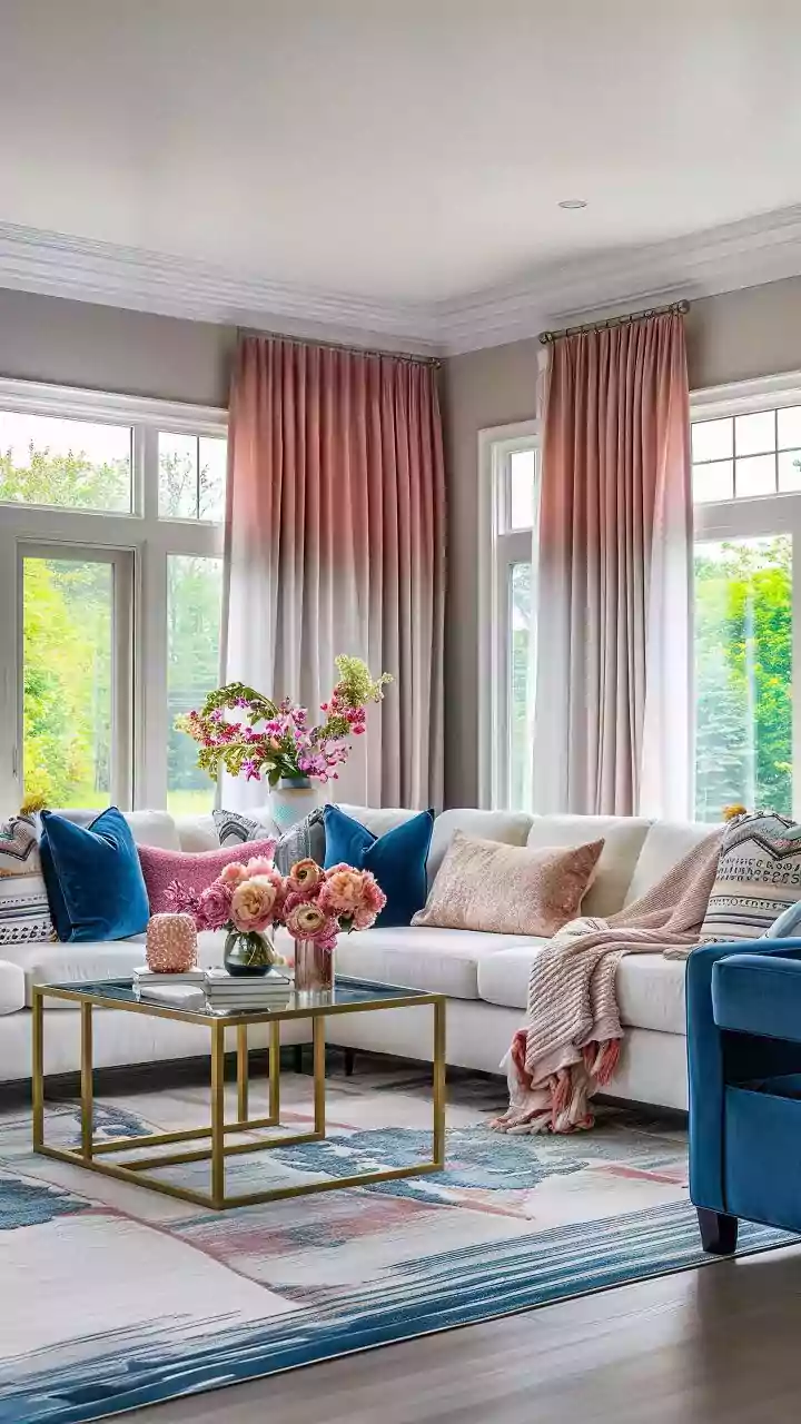 How Simple Fabric Transformation Hacks Refresh Living Room Rugs And Curtains Without Extra Financial Expenses