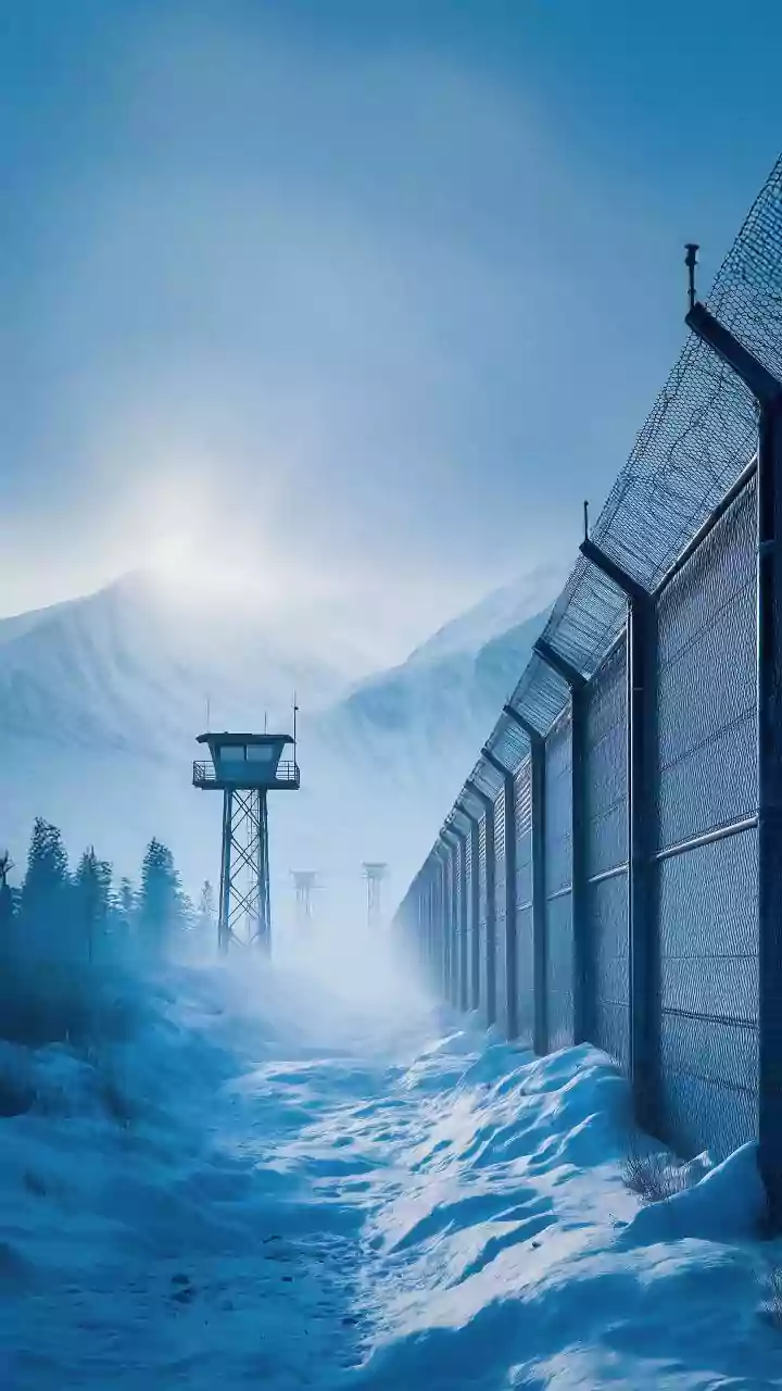 Davos Transforms Into High-Security Fortress Ahead Of WEF 2026: Anti-Aircraft Guns, Saudi 'Palace' & Massive Pavilions Line Promenade