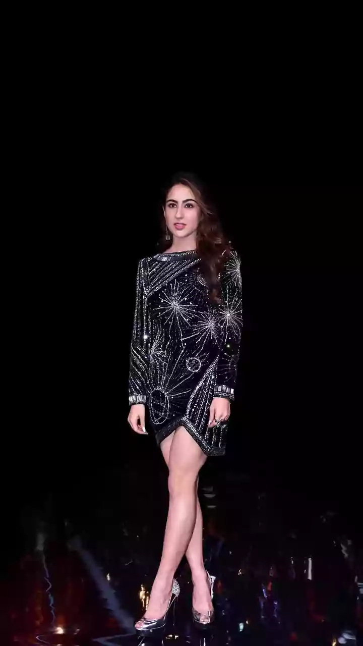 Sara Ali Khan Wows In Chic Black Dress & Luxurious Watch