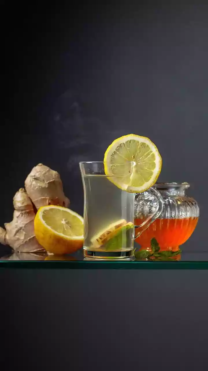 Homemade sports drinks with coconut water rock salt lemon deliver natural workout energy