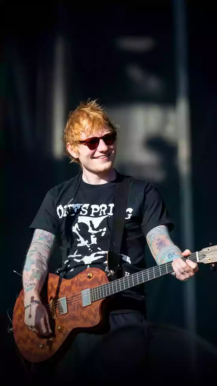 Sheeran says he's had shingles and is on the mend