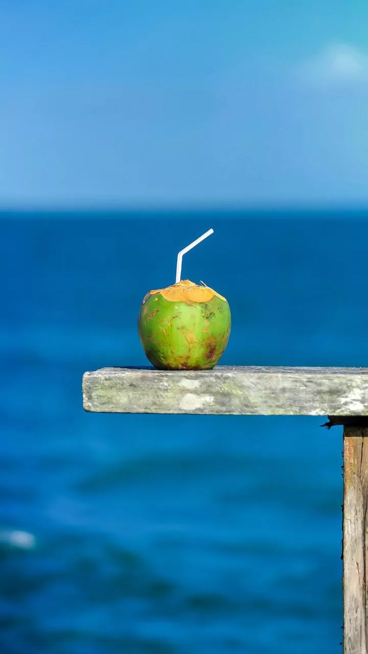 Coconut water rock salt lemon drinks deliver natural hydration during humid workout sessions