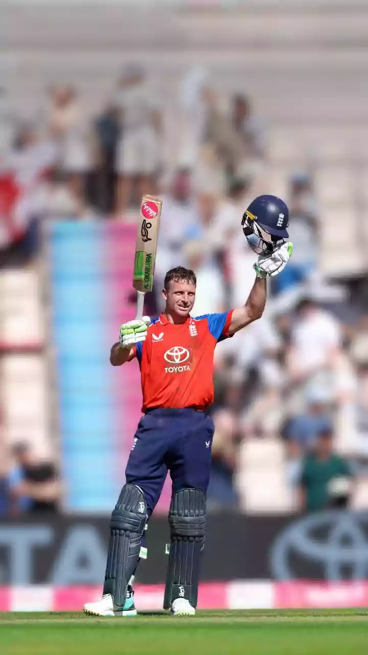 England's Jos Buttler attains records with 2nd century in T20Is