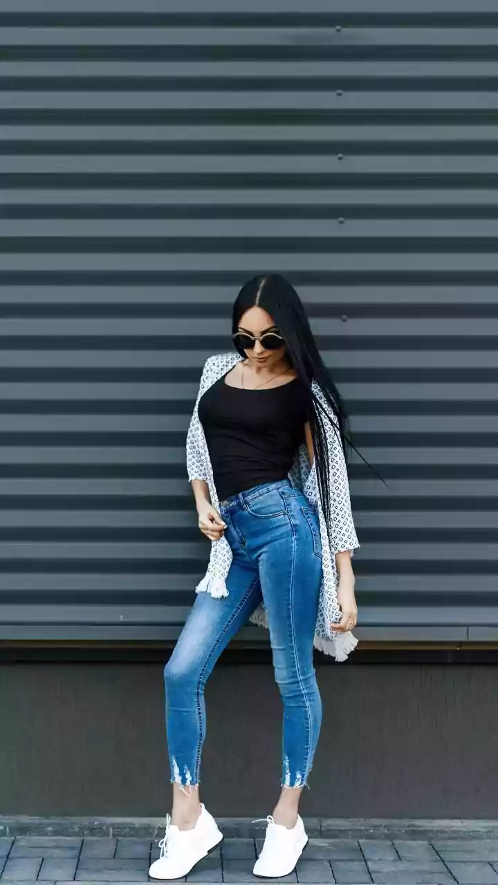 These styles go well with straight-fit jeans