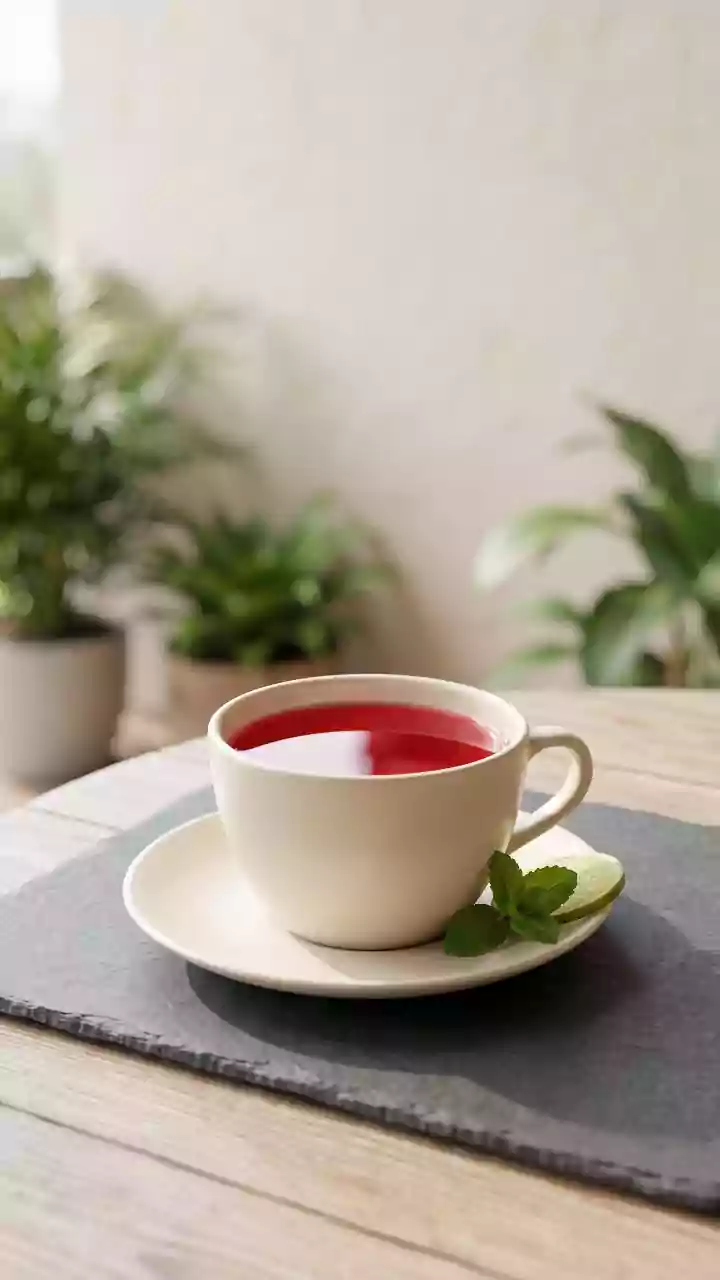 Herbal tea tasting can help you slow down and relax