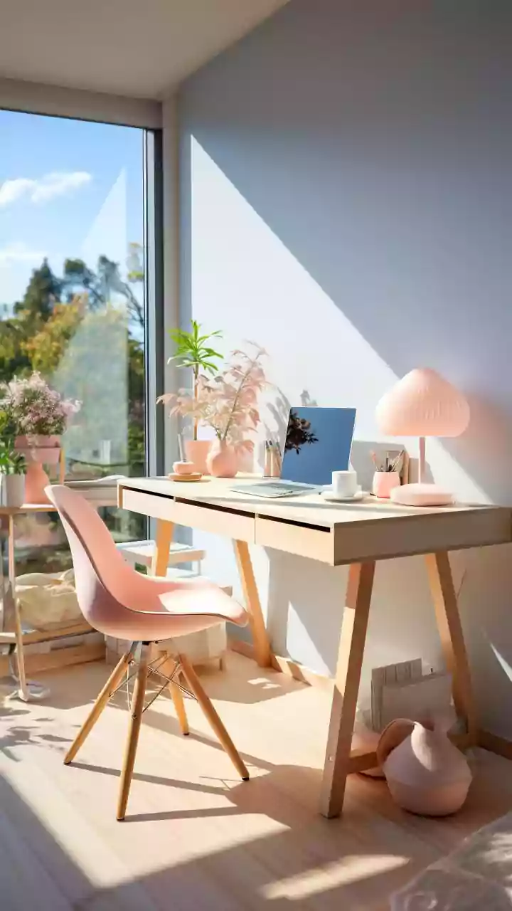 How readers can zone work corners without closing off windows with Fluted Glass In Compact Homes