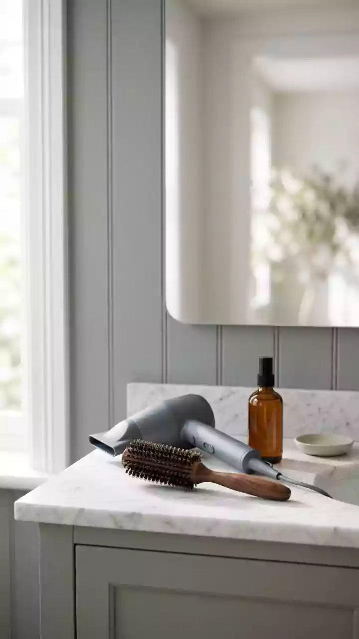Flipped-out hairstyle: A simple trick for extra volume