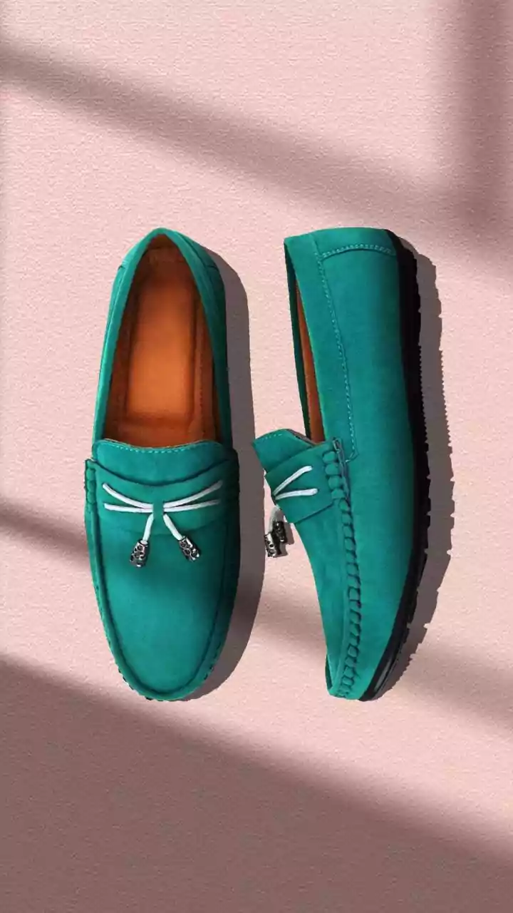 Winter footwear: How to style suede moccasins