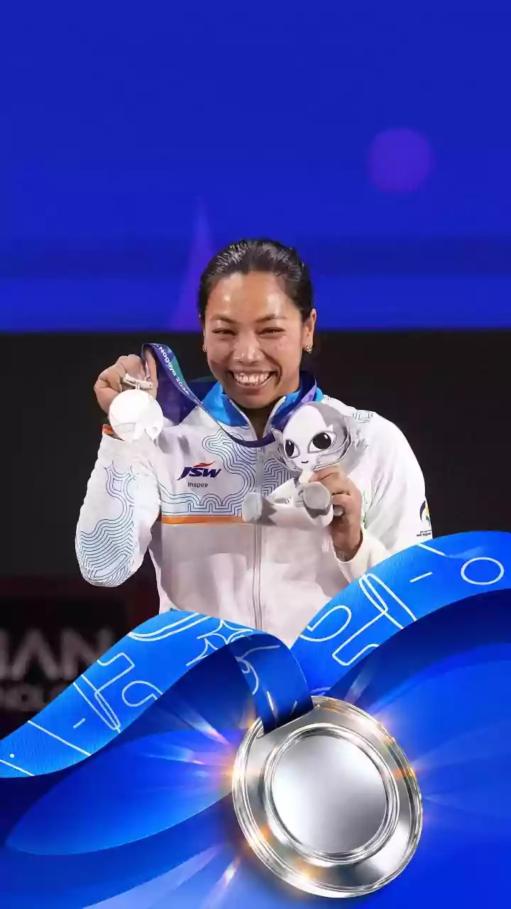 Mirabai Chanu completes her major international medal collection by winning a silver medal at the Asian Games 2026