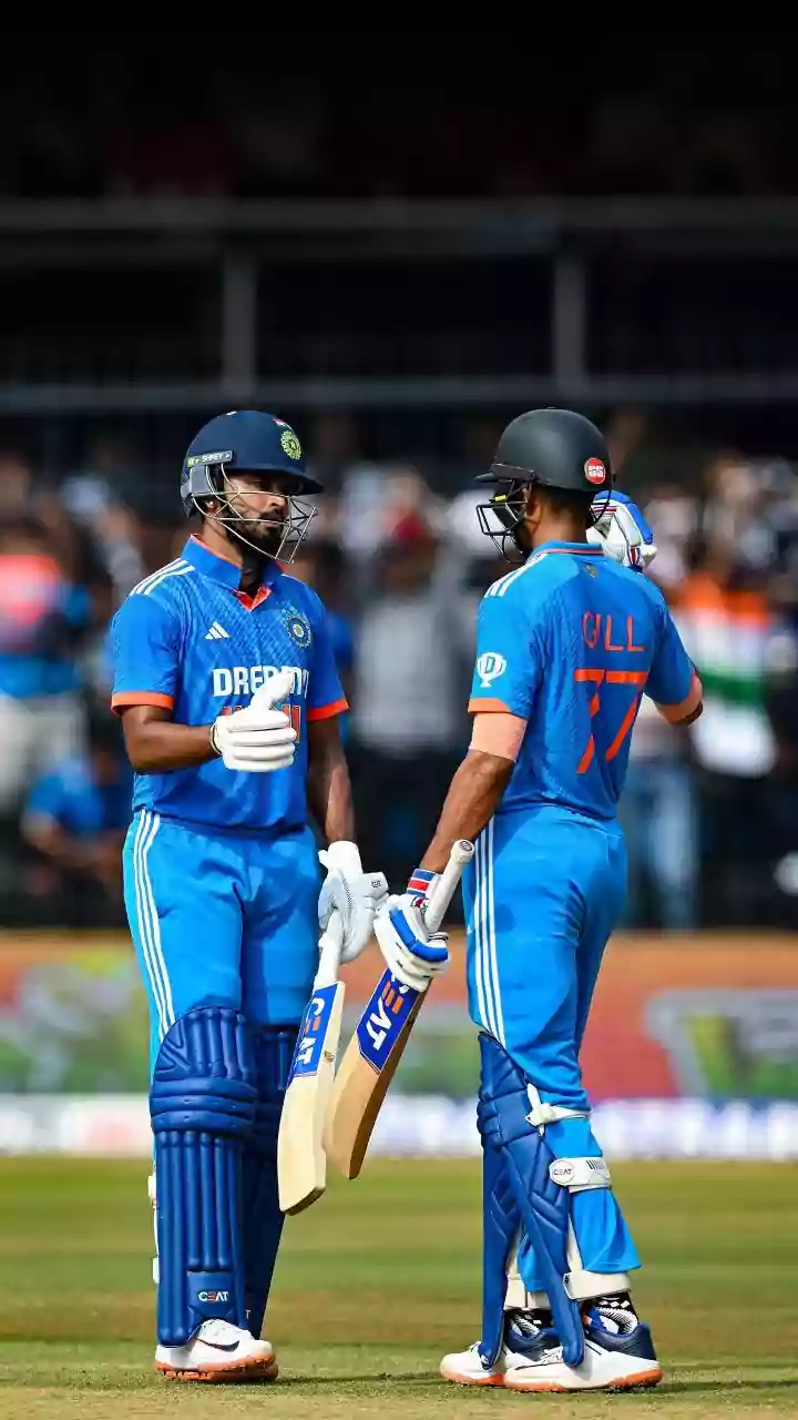 Shubman Gill and Shreyas Iyer eye ODI milestones against New Zealand