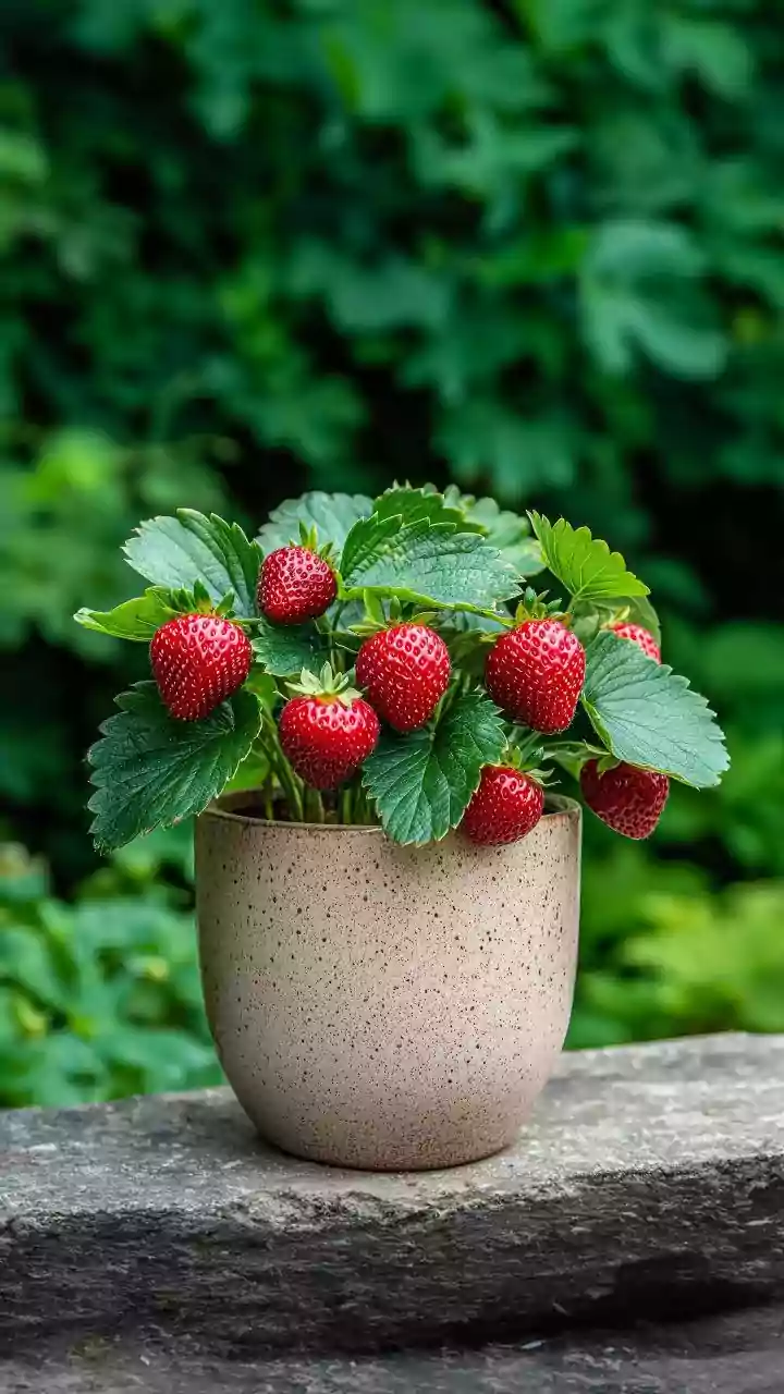 How to grow strawberries on your balcony