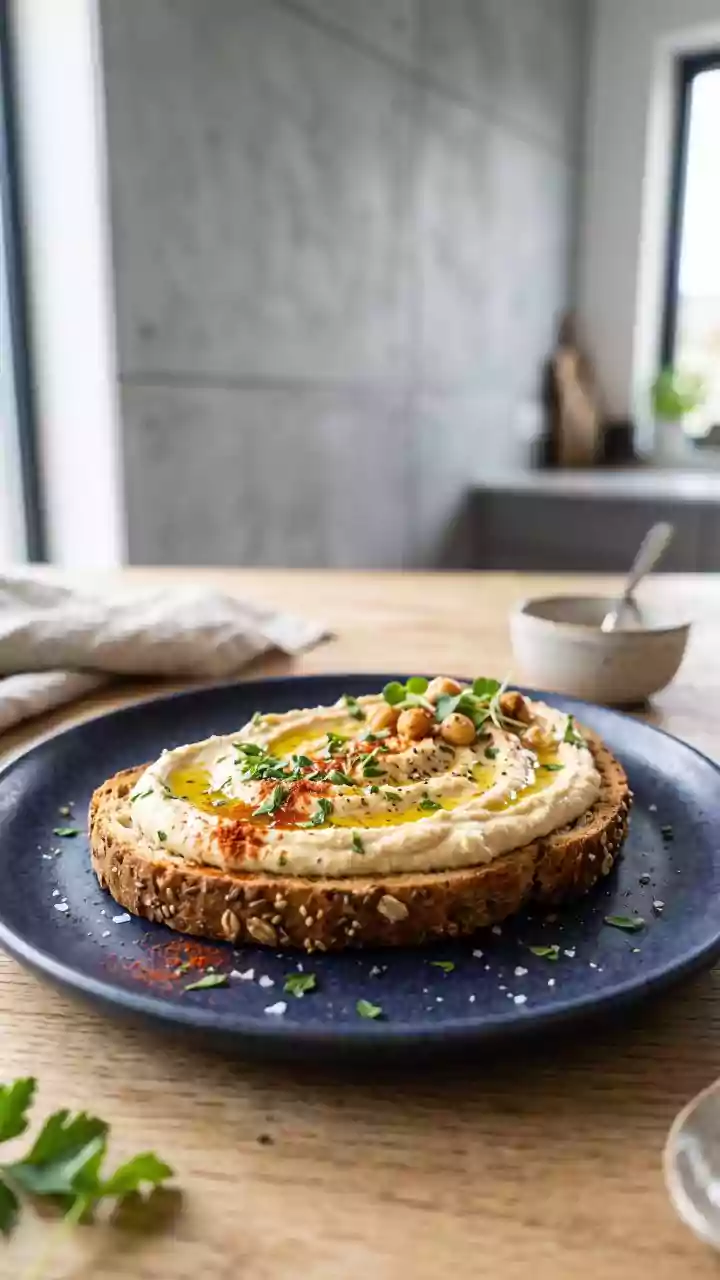 How to make the perfect hummus toast