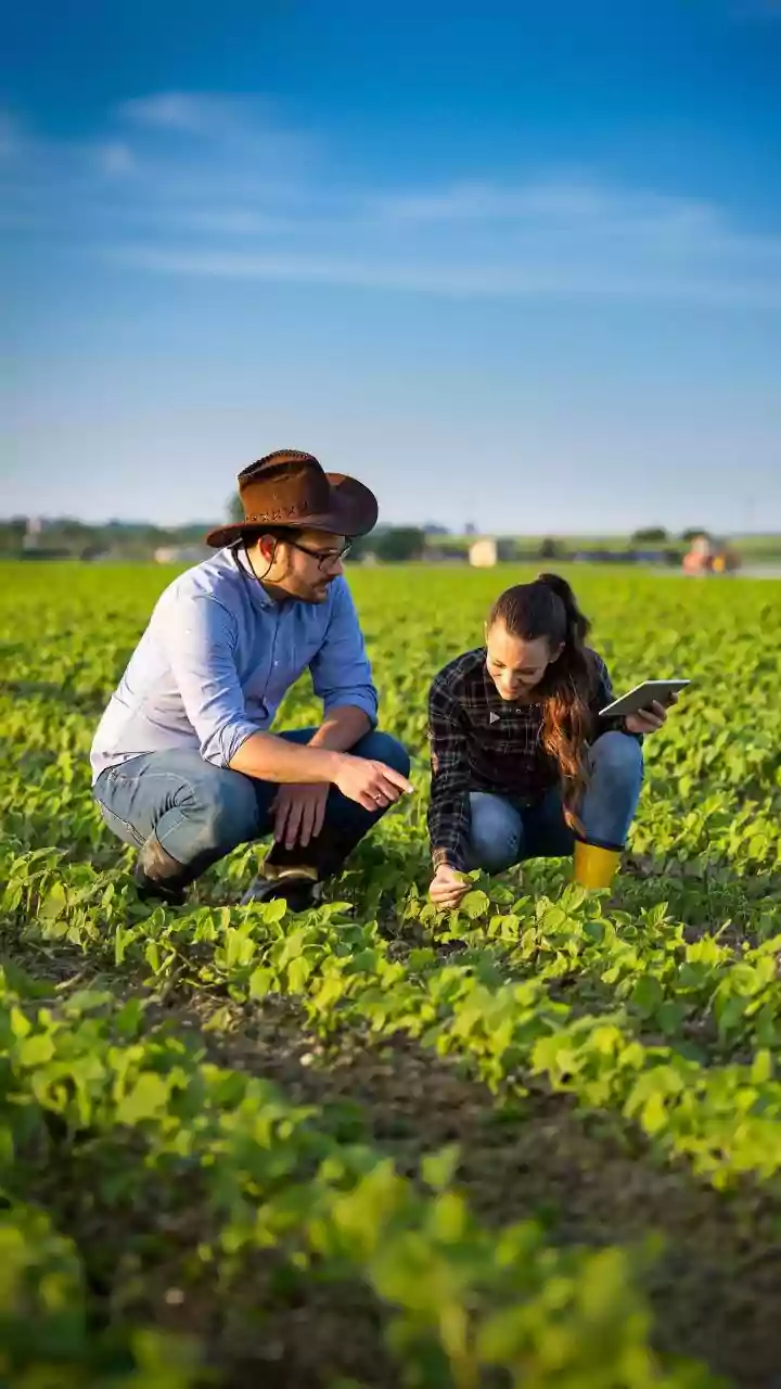 Farmers Going Digital on Cover