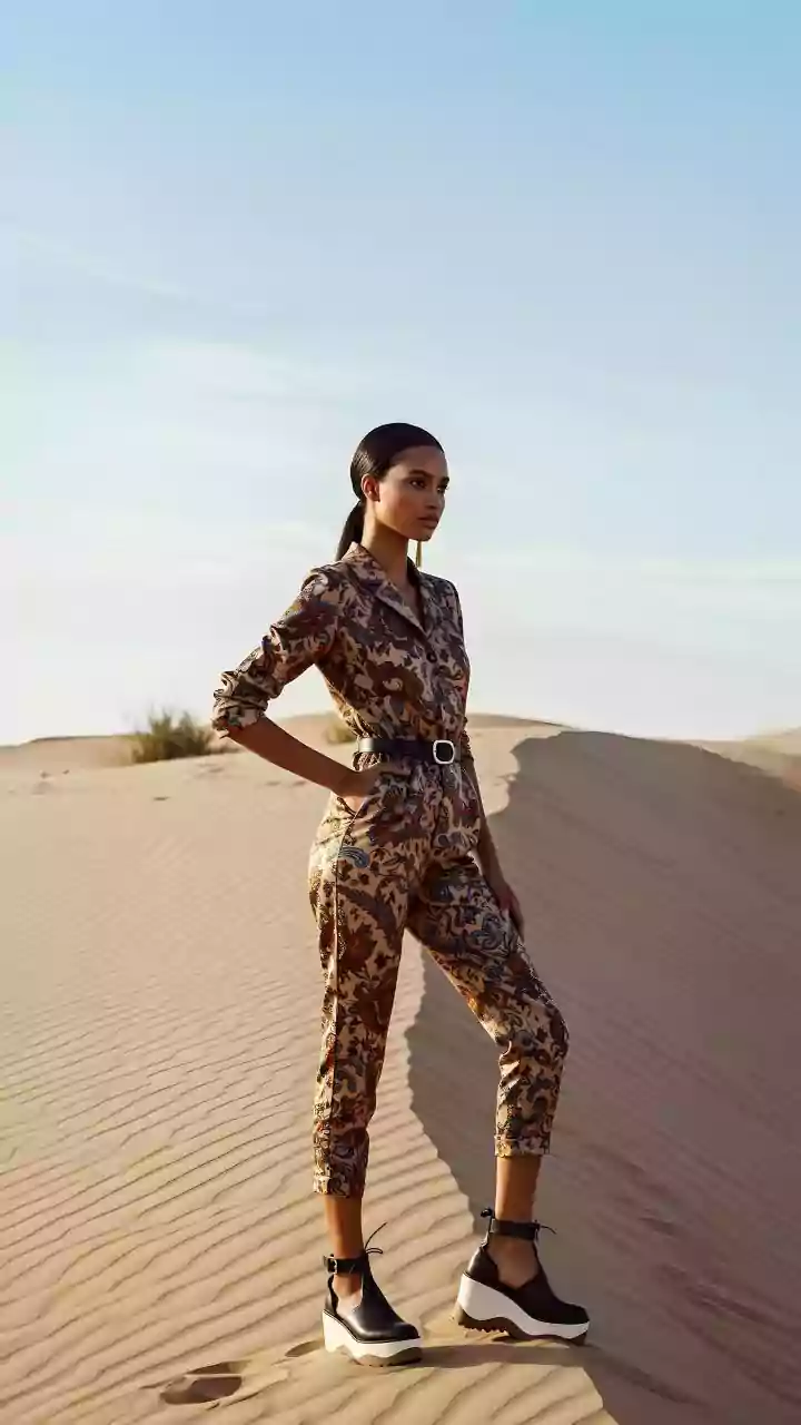 Jumpsuit lovers, here's a stylish winter look to try