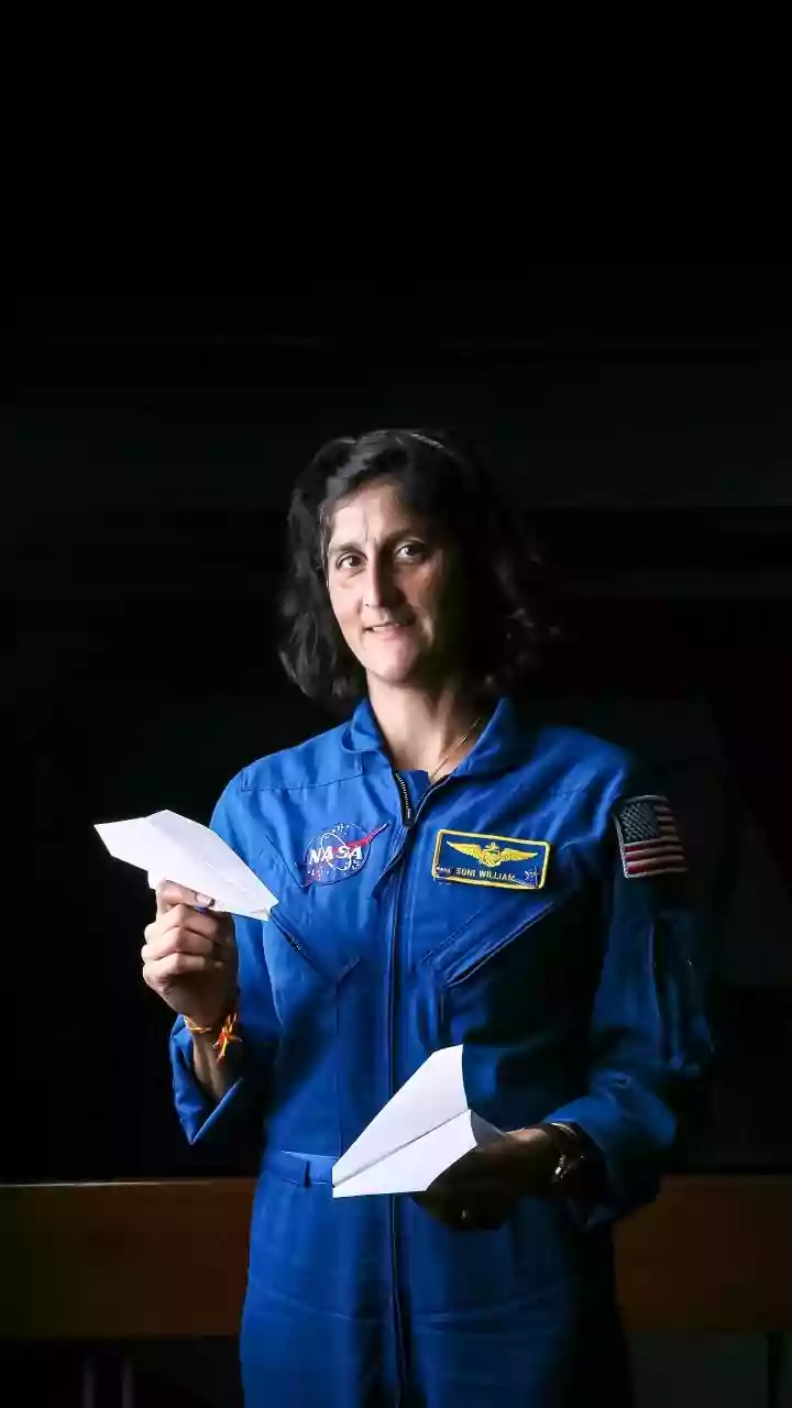 NASA astronaut Sunita Williams confirms world is round