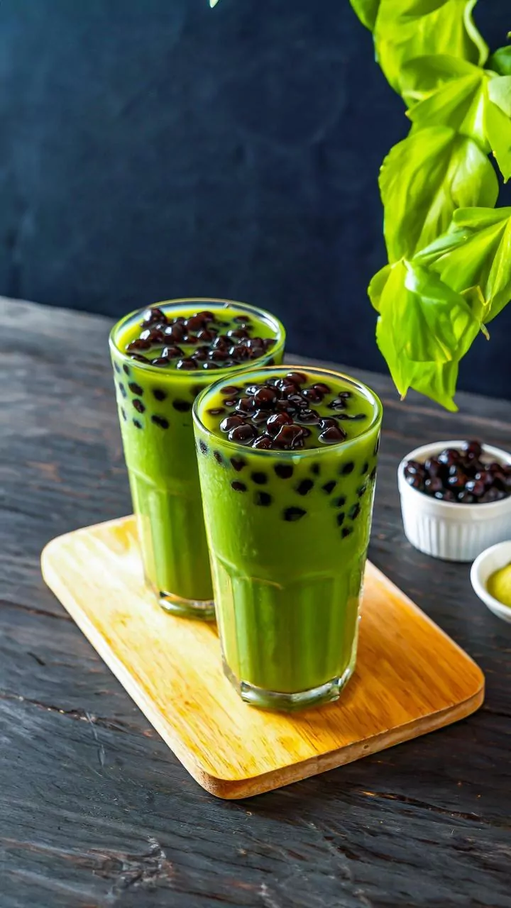Green Superfood Lattes Made Of Matcha Challenge Traditional Iced Coffee In Metro Menus