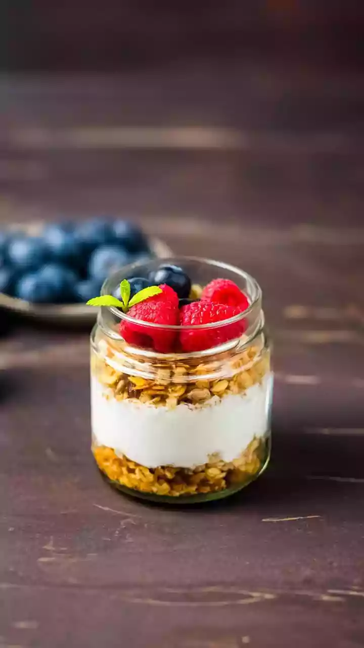 Peach And Buckwheat Feature A Simple Peach And Buckwheat Parfait