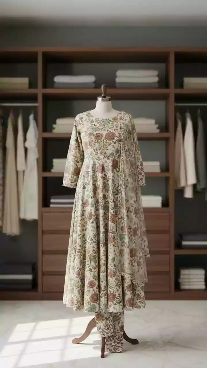 How to style floral anarkalis like a pro