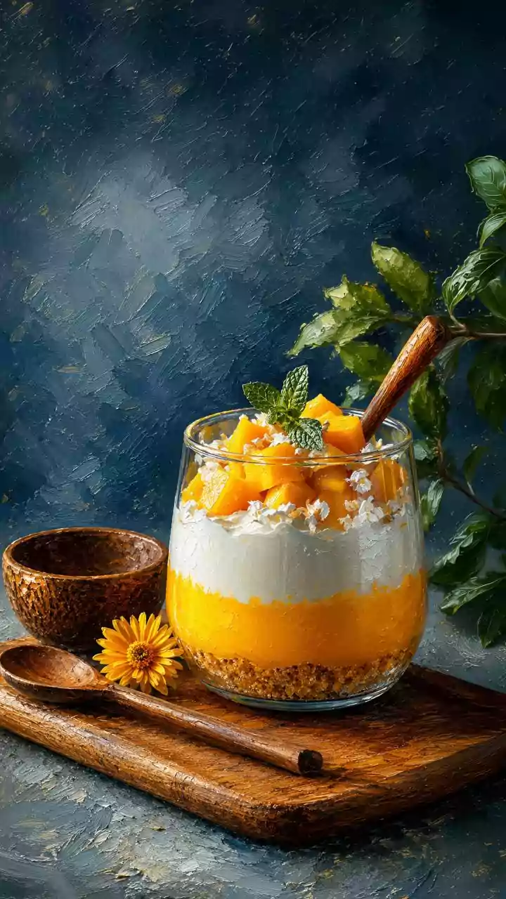 How to make mango chia pudding