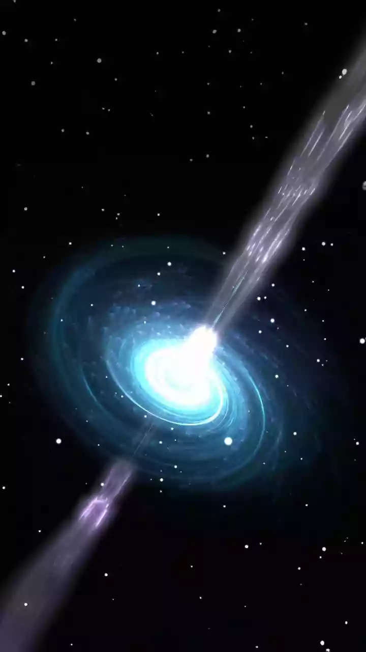 MIT Discovery: 850 Million Year Old Flickering Quasar Uncovered
