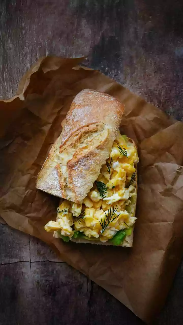 Chickpea Sandwiches For Breakfast — Making A Chickpea Filling Without Meat