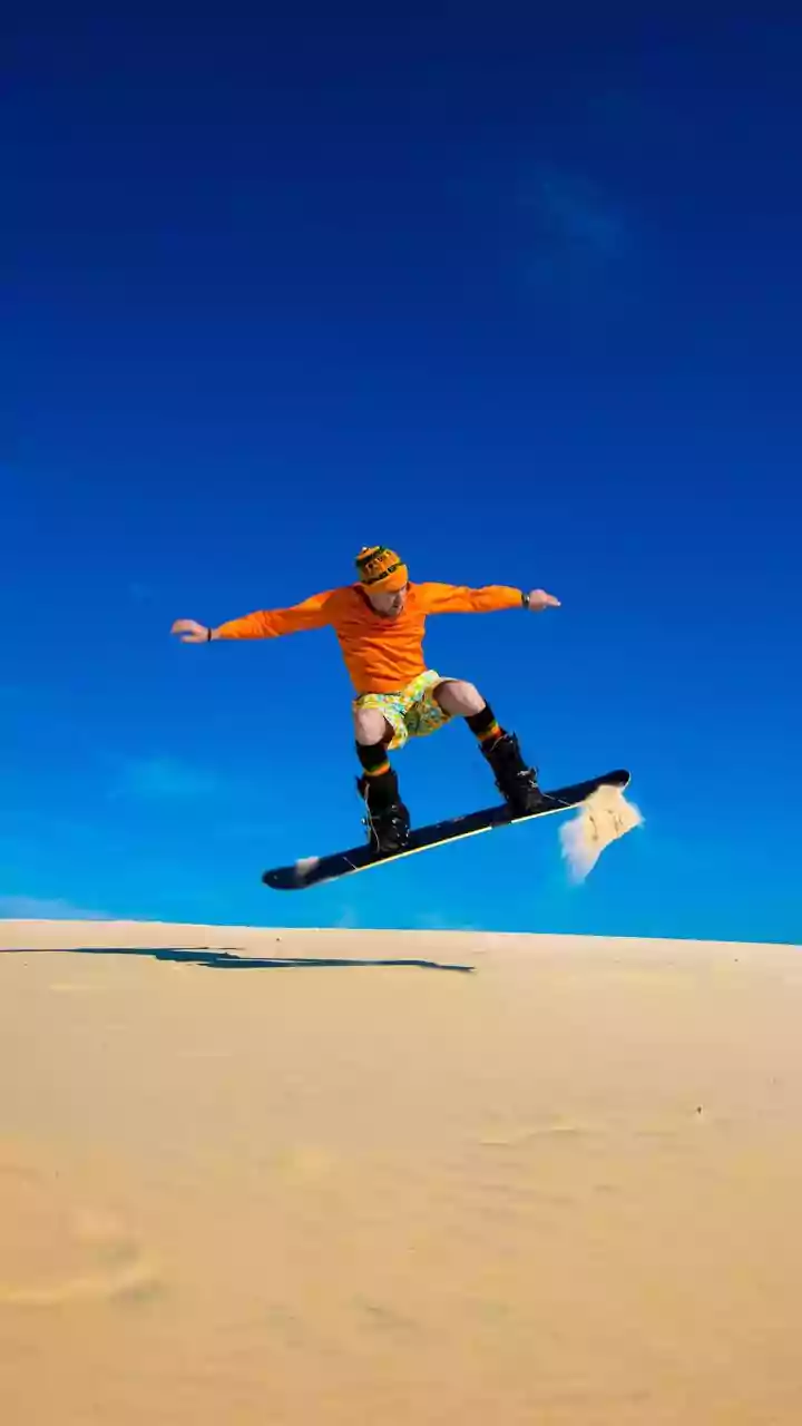 Akakus Desert: A dream spot for sandboarding