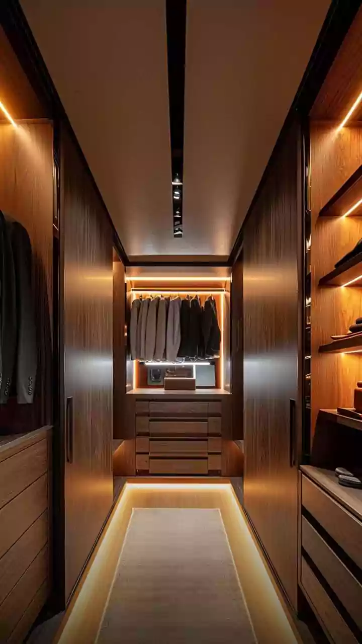 Replace Overhead Bulbs With Warm Low Energy LED Strip Lights