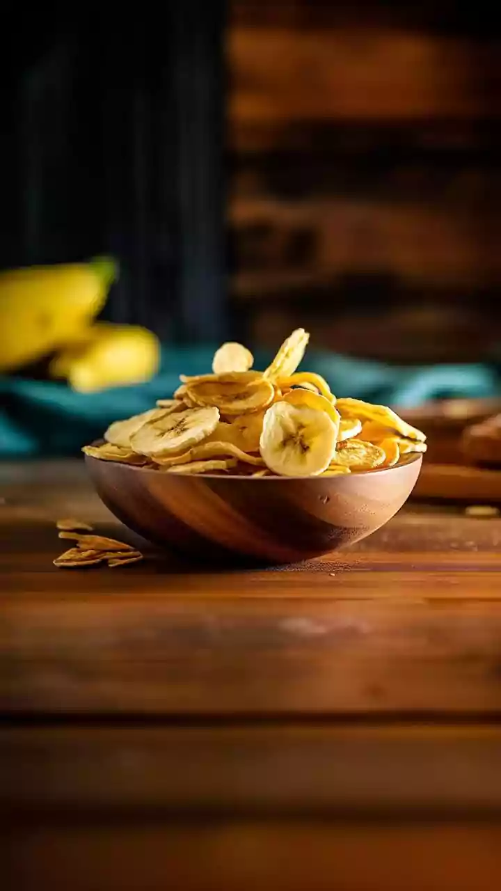 Air Fried Banana Chips Offer Crunchy Low Oil Alternatives For Evening Snacks