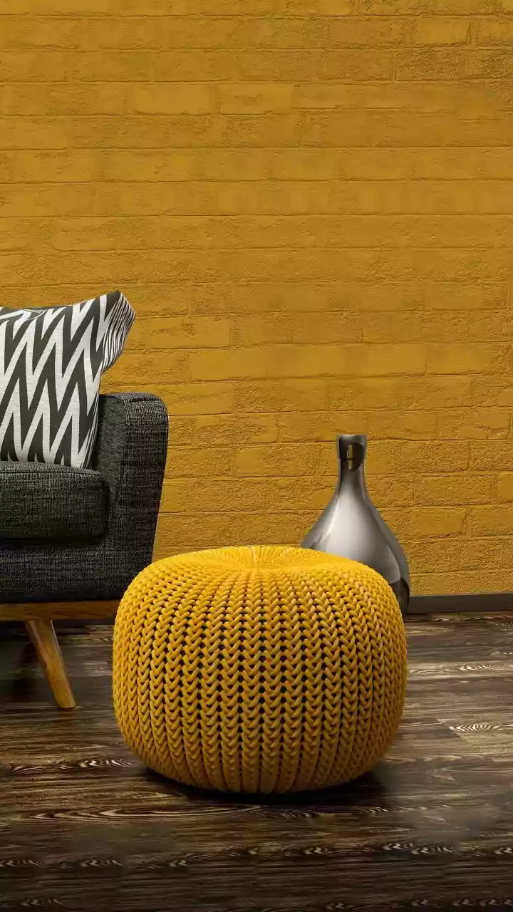 These pouf styles can add elegance to your space