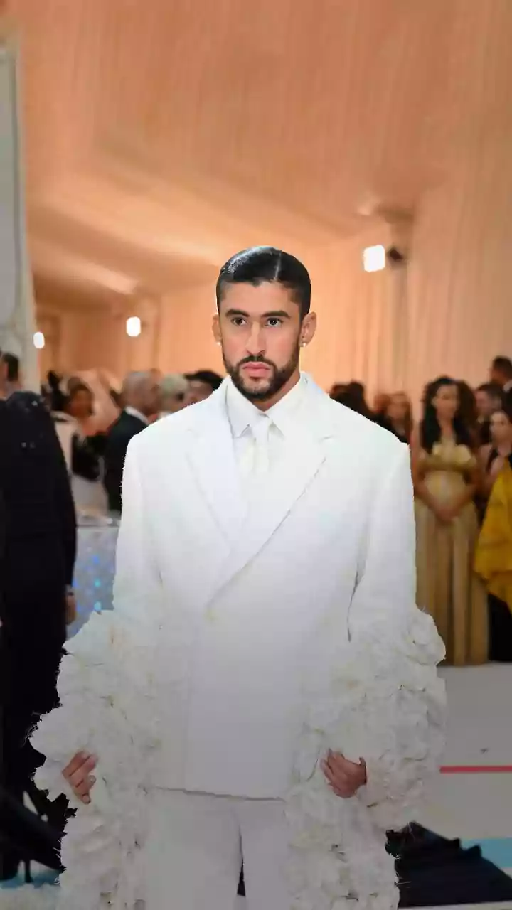 Bad Bunny's Schiaparelli tux steals spotlight at 2026 Grammys