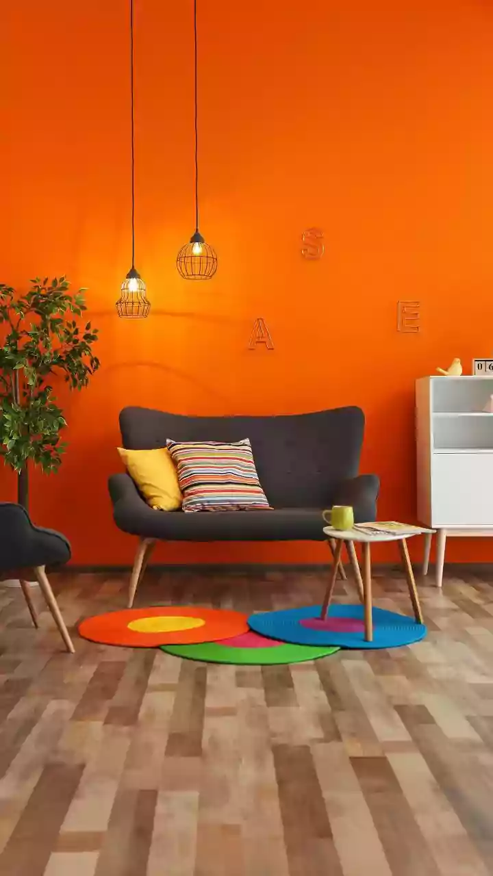 Dopamine Decor Gets Practical With Striped Accents