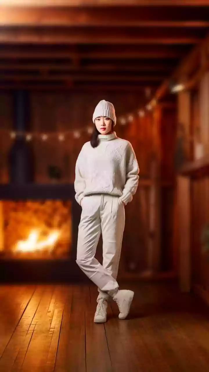 Style neoprene joggers with these winter outfits