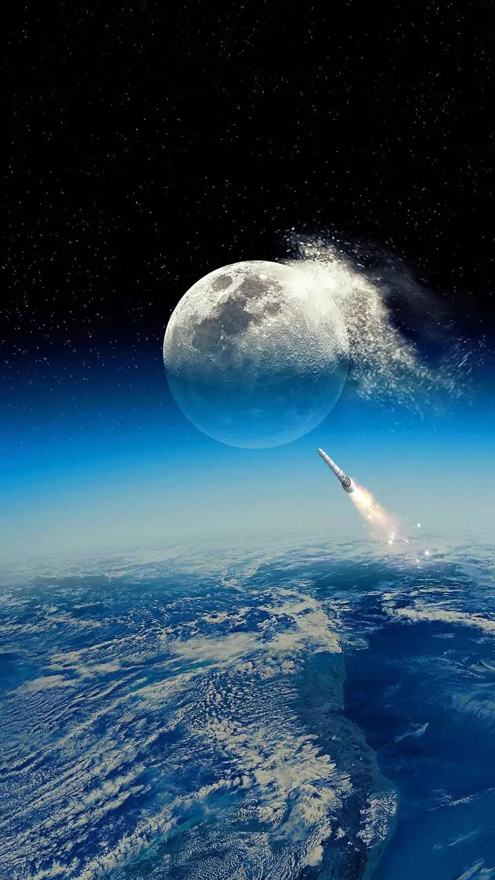 SpaceX Falcon 9 stage slammed into Moon, carving 60-foot crater