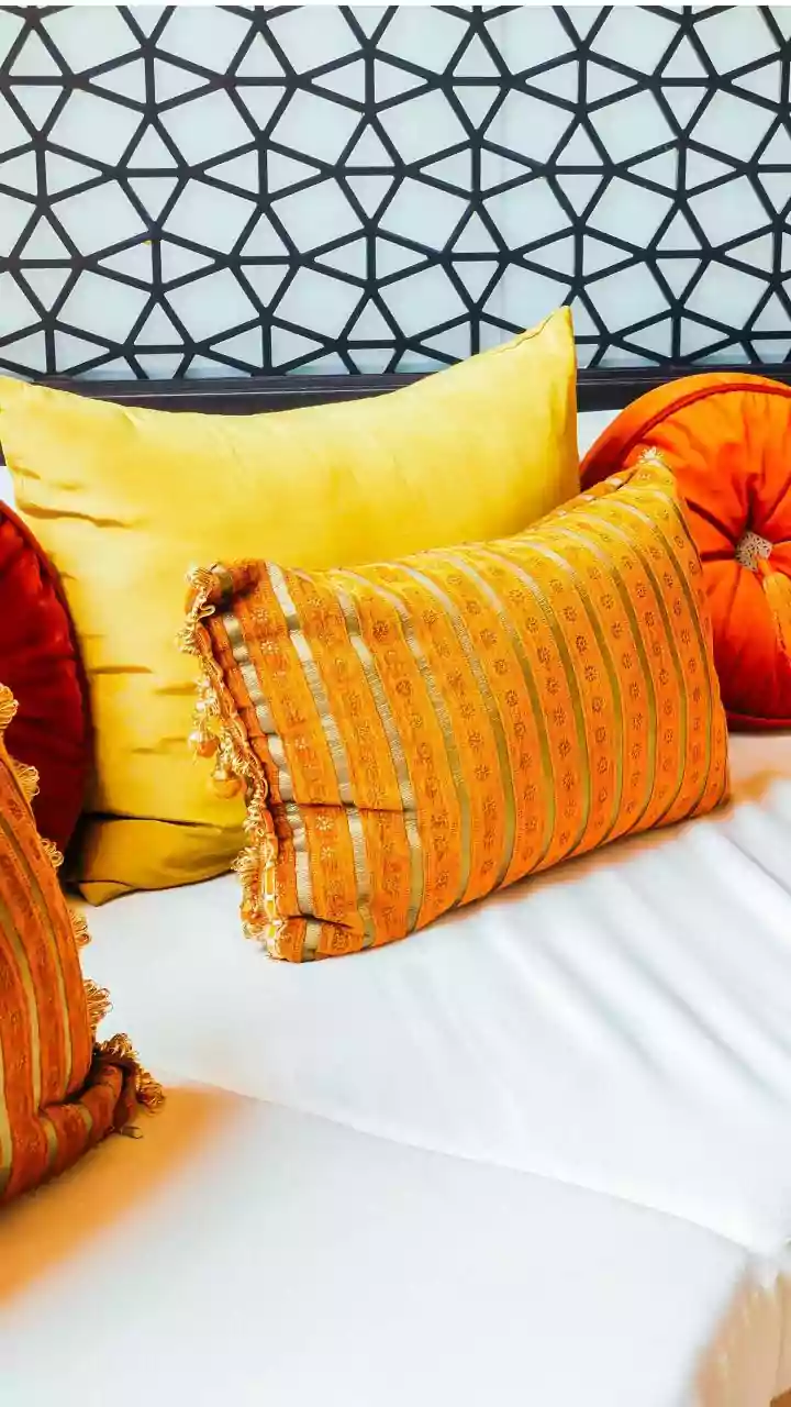How Turning Old Fabrics Into Stylish Throw Pillows Revamps Living Room Furniture Aesthetics For Free