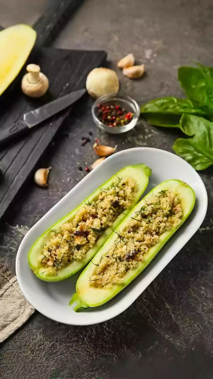 Zucchini And Mushrooms Are Both Low-Calorie Cooking Staples