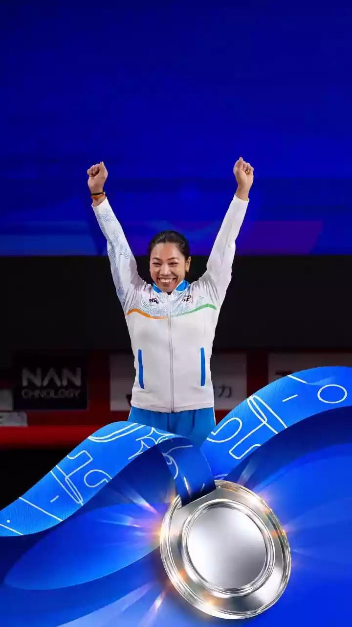 Indian weightlifter Mirabai Chanu wins maiden Asian Games medal