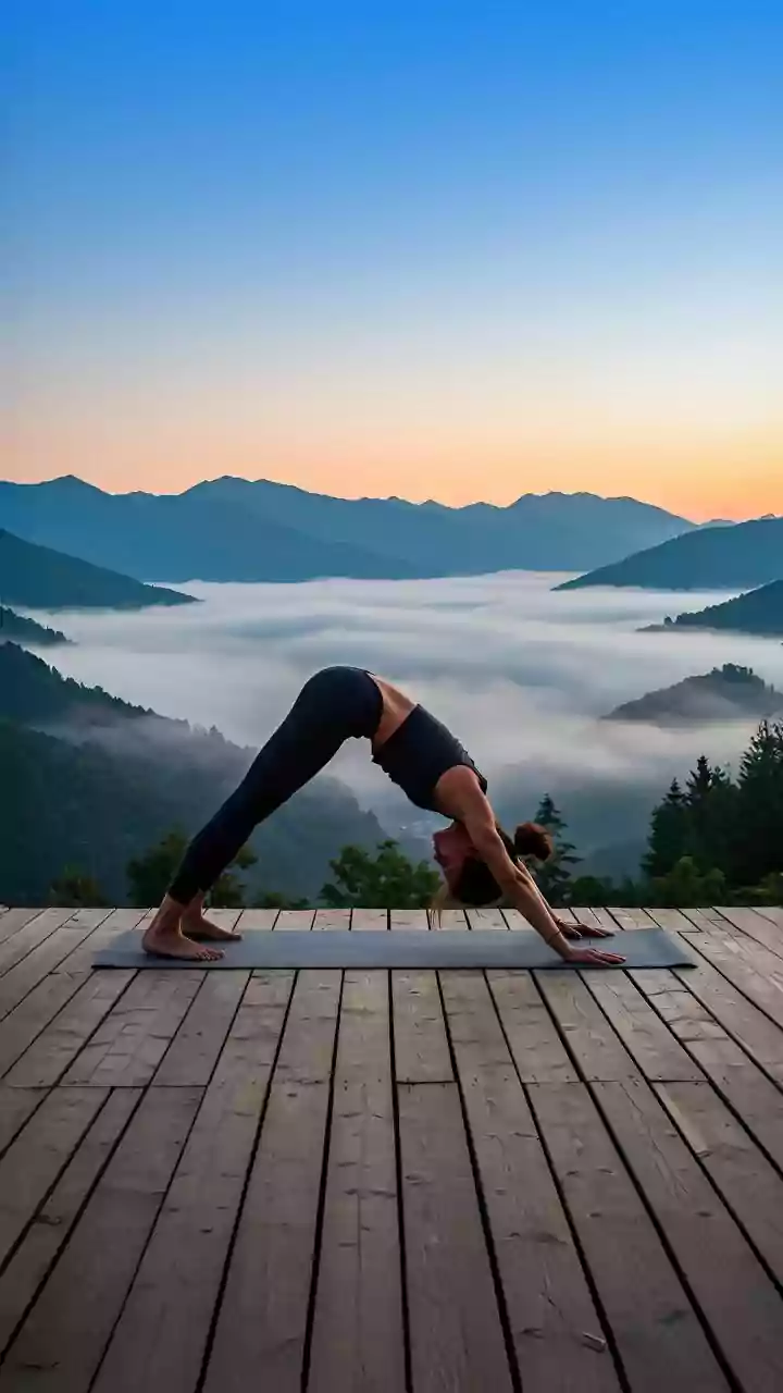 Sunrise Rooftop Yoga Is Total Aesthetic Goals This Week