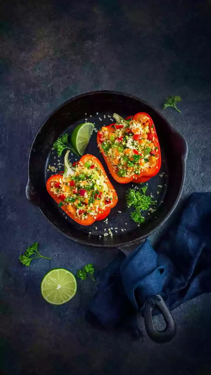 Quick and healthy: Breakfast stuffed peppers